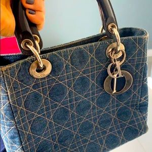 Lady Dior Denim bag